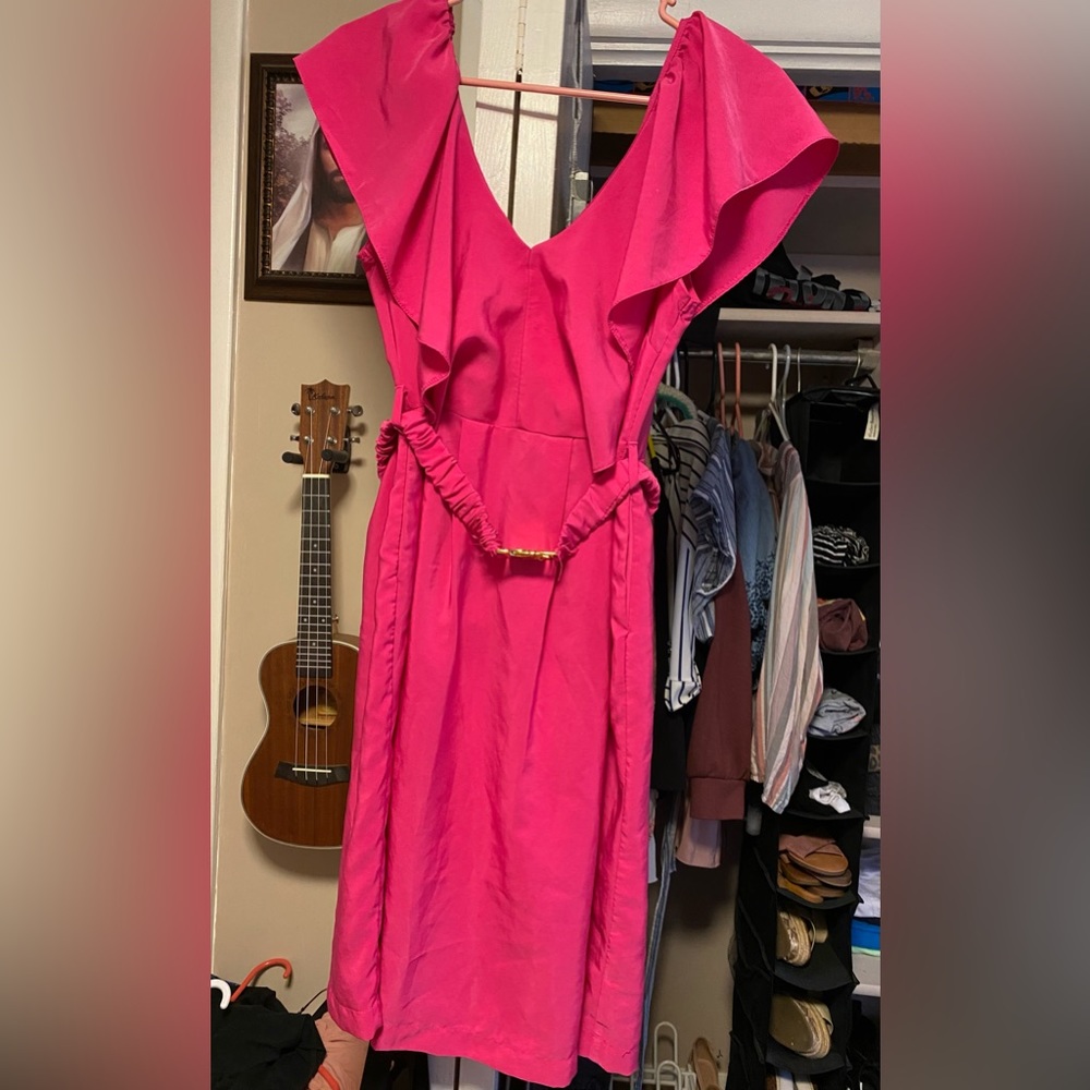 Pink dress